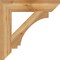 Ekena Millwork Imperial Slat Rough Sawn Bracket, Western Red Cedar, 6"W x 32"D x 32"H BKT06X32X32IMP06RWR - alternate 2